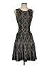 BCBGMAXAZRIA Argyle Gray Black Cocktail Dress Size XS - photo 1