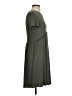 First Looks Solid Gray Casual Dress Size S - photo 4