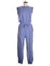 Assorted Brands Solid Blue Jumpsuit Size M - photo 1