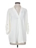 Calvin Klein Ivory 3/4 Sleeve Blouse Size P (petite) - photo 1
