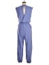 Assorted Brands Solid Blue Jumpsuit Size M - photo 2