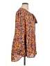 DR2 100% Polyester Orange 3/4 Sleeve Blouse Size 1X - photo 4