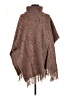 Alessandra Bacci Brown Poncho One size - photo 1