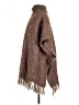 Alessandra Bacci Brown Poncho One size - photo 5