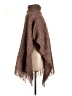 Alessandra Bacci Brown Poncho One size - photo 4