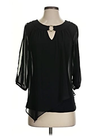 BCX 3/4 Sleeve Blouse (view 1)