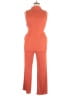 Prettygarden Solid Orange Jumpsuit Size XL - photo 1