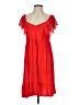 Promod 100% Polyester Red Cocktail Dress Size 4 - photo 1