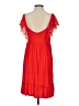 Promod 100% Polyester Red Cocktail Dress Size 4 - photo 2
