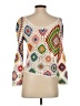 Wild Flower White Pullover Sweater Size S - photo 2