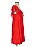 Promod 100% Polyester Red Cocktail Dress Size 4 - photo 4