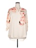 Cato 100% Polyester Floral Ivory 3/4 Sleeve Blouse Size 18W - 20W - photo 1