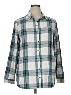 Jachs Girlfriend Long Sleeve Button-Down Shirt (view 1)