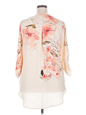 Cato 3/4 Sleeve Blouse (view 2)