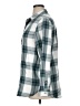 Jachs Girlfriend Plaid Teal Long Sleeve Button-Down Shirt Size XL (estimated) - photo 5