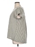 retrology Tweed Gray Short Sleeve Turtleneck Size XL - photo 5