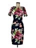 Shein Floral Black Cocktail Dress Size S - photo 1