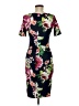 Shein Floral Black Cocktail Dress Size S - photo 2