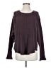 FP One 100% Cotton Purple Pullover Sweater Size S (estimated) - photo 1