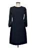 DKNY Solid Blue Casual Dress Size 4 - photo 1