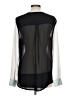 Sanctuary 100% Polyester Color Block Black Long Sleeve Blouse Size L - photo 2