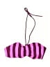 Unbranded Stripes Purple Pink Swimsuit Top Size M - photo 1