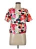 Unbranded Hearts Pink Short Sleeve Blouse Size S - photo 1