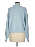 Divided by H&M Solid Blue Turtleneck Sweater Size M - photo 2