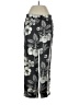 J.Crew 100% Silk Print Gray Silk Pants Size 4 - photo 1
