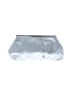 Lulu Townsend Metallic Silver Clutch One size - photo 1