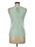 Charming Charlie Teal Sleeveless Blouse Size S - photo 2