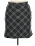 Gap Argyle Gray Wool Skirt Size 14 - photo 1