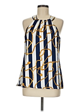 Skirtin Around Sleeveless Silk Top (view 1)