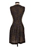 Hazel 100% Polyester Paisley Blue Cocktail Dress Size S - photo 2