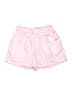 Assorted Brands 100% Polyester Hearts Pink Shorts Size L - photo 1