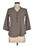 Cool NX Brown 3/4 Sleeve Blouse Size M - photo 1