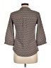 Cool NX Brown 3/4 Sleeve Blouse Size M - photo 2