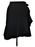 H&M Solid Black Formal Skirt Size 8 - photo 1