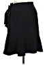 H&M Solid Black Formal Skirt Size 8 - photo 2