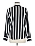 L'Agence Stripes Black Long Sleeve Blouse Size 6 - photo 2