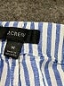 J.Crew Stripes Blue Casual Pants Size M - photo 7