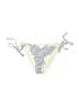 H&M Stripes Ivory Swimsuit Bottoms Size 8 - photo 1
