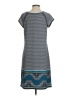 Max Studio Chevron-herringbone Teal Casual Dress Size S (estimated) - photo 2