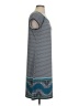 Max Studio Chevron-herringbone Teal Casual Dress Size S (estimated) - photo 4