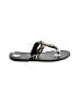 Schutz 100% Leather Black Flip Flops Size 8 - photo 1
