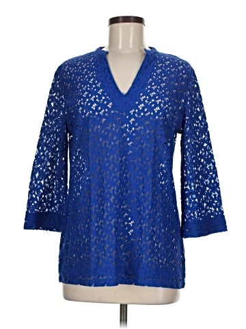 Nicole by Nicole Miller 3/4 Sleeve T-Shirt (view 1)