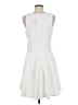Francesca's Solid White Cocktail Dress Size M - photo 2