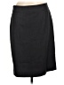J.Crew 100% Wool Solid Black Wool Skirt Size 6 - photo 1