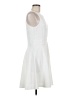 Francesca's Solid White Cocktail Dress Size M - photo 4
