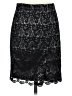Ann Taylor 100% Polyester Black Formal Skirt Size 0 (petite) - photo 2